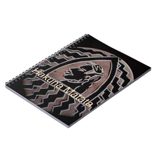 Afrikaanse schoonheid: Bongo Masai-portret van tri Notitieboek (Linkerzijde)