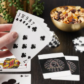 Afrikaanse schoonheid: Bongo Masai-portret van tri Speelkaarten (Insitu)