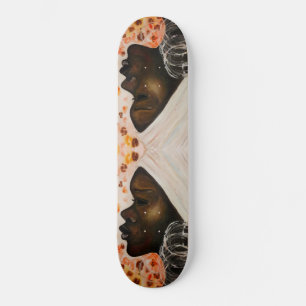 Afrikaanse schoonheid - Waterverf schilderen - kun Persoonlijk Skateboard