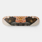 Afrikaanse schoonheid - Waterverf schilderen - Persoonlijk Skateboard (Horizontaal)
