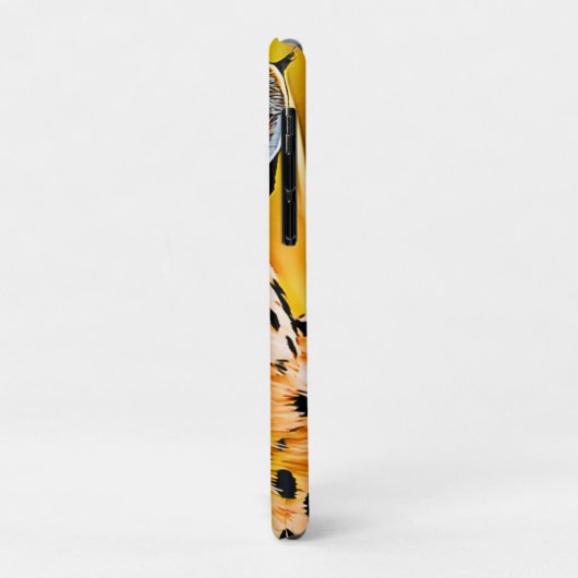 Afrikaanse Serval Kunst Case-Mate iPhone Case (Achterkant/links)