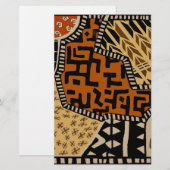 Afrikaanse Shaman Aardgeesten Briefpapier (Voorkant / Achterkant)