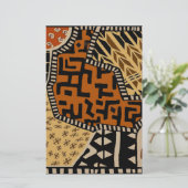 Afrikaanse Shaman Aardgeesten Briefpapier (Staand voorkant)