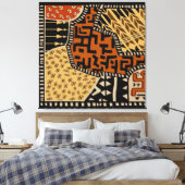 Afrikaanse Shaman Aardgeesten Canvas Afdruk (Insitu (Slaapkamer))