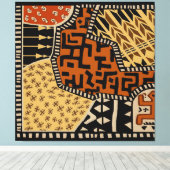 Afrikaanse Shaman Aardgeesten Canvas Afdruk (Insitu (Houten vloer))