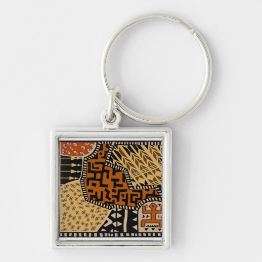 Afrikaanse Shaman Aardgeesten Sleutelhanger (Voorkant)