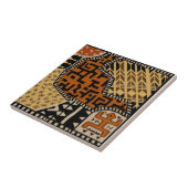 Afrikaanse Shaman Aardgeesten Tegeltje (Zijkant)