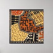 Afrikaanse Shaman Earth Spirits Canvas Afdruk (Voorkant)