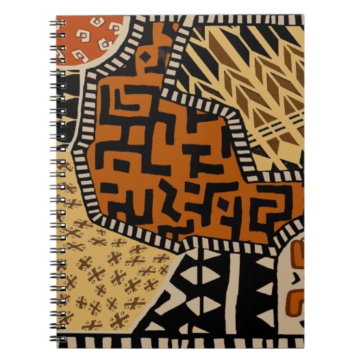 Afrikaanse Shaman Earth Spirits Notitieboek (Voorkant)