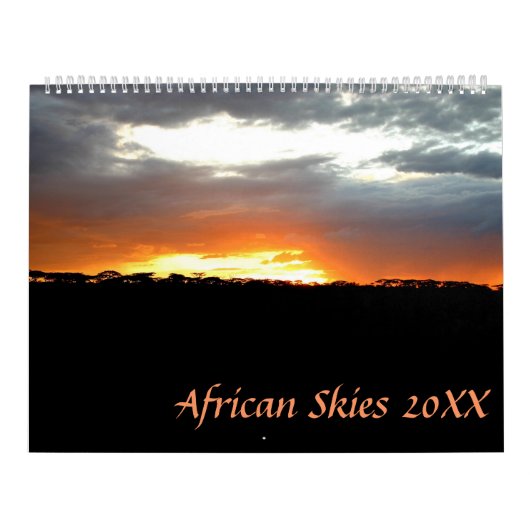 Afrikaanse Skies Kalender (Hoes)