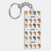 Afrikaanse Sleutelhanger (Voorkant Links)