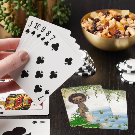 Afrikaanse spelkaarten pokerkaarten (Insitu)