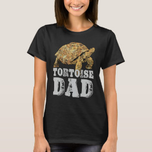 Afrikaanse spontaan papa sulcata schildpad t-shirt