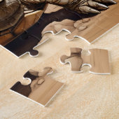 Afrikaanse spontane schildpad legpuzzel (Zijkant)