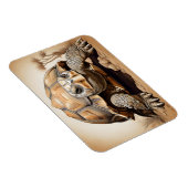 Afrikaanse spontane schildpad magneet (Rechterzijde)