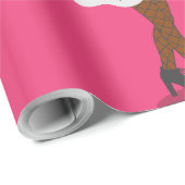 Afrikaanse spook Halloween visnet kousen benen Cadeaupapier (Rol Hoek)