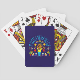 Afrikaanse spreekwoorden voor zwarte Amerikanen Pokerkaarten