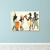 Afrikaanse stam canvas afdruk (Insitu (Houten vloer))