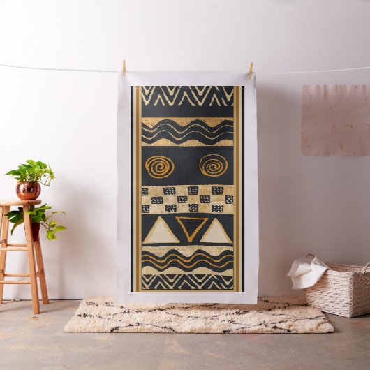 Afrikaanse Stam Designer Stof (Voorbeeld)