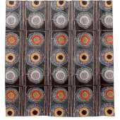 Afrikaanse stam douchegordijn (Voorkant)