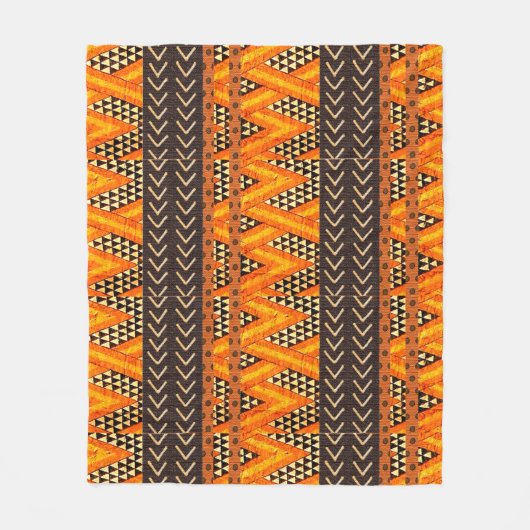 Afrikaanse stam fleece deken (Voorkant)