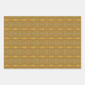 Afrikaanse Stam Geometrisch Inpakpapier Vel (Voorkant 2)