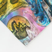 Afrikaanse stam Mandala Quilt Fleece Deken (Hoek)