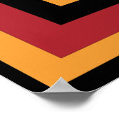 afrikaanse stam patroon poster (Hoek)