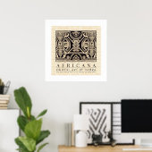 AFRIKAANSE STAM POSTER (Thuiskantoor)