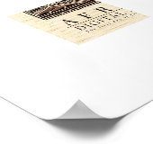 AFRIKAANSE STAM POSTER (Hoek)