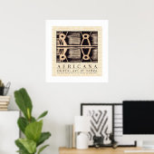 AFRIKAANSE STAM POSTER (Thuiskantoor)