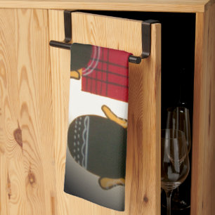 Afrikaanse stam traditionele kleuren passen produc theedoek