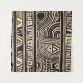 AFRIKAANSE STAM WANDKLEED (Voorkant (horizontaal))