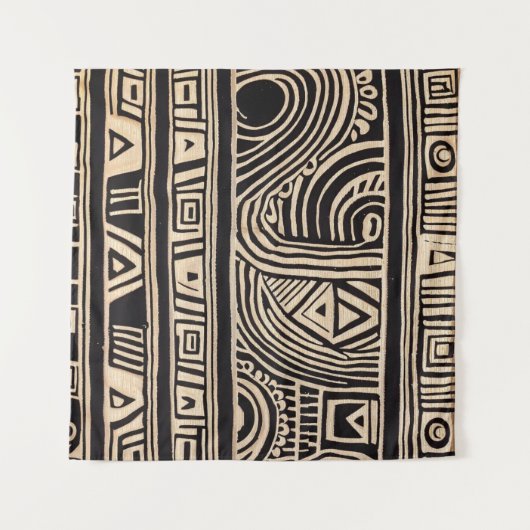 AFRIKAANSE STAM WANDKLEED (Voorkant (horizontaal))