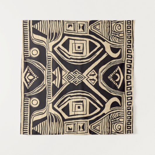 AFRIKAANSE STAM WANDKLEED (Voorkant (horizontaal))