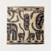 AFRIKAANSE STAM WANDKLEED (Voorkant)