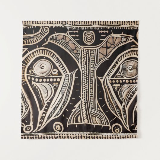 AFRIKAANSE STAM WANDKLEED (Voorkant)