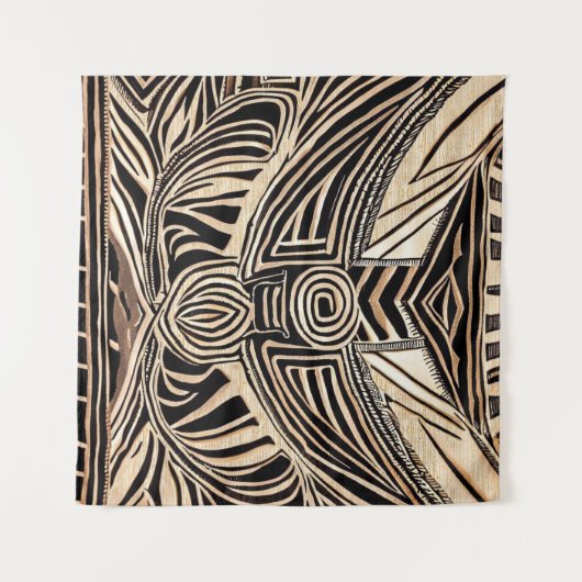 AFRIKAANSE STAM WANDKLEED (Voorkant (horizontaal))