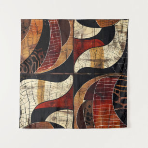 Afrikaanse stamboom patroon kunst wandtapijt wandkleed