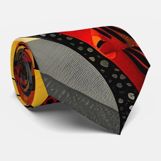 afrikaanse stamboom-Stropdas Stropdas (Opgerold)