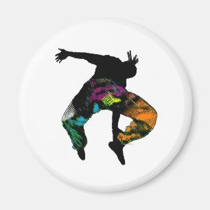 Afrikaanse stammendans magneet