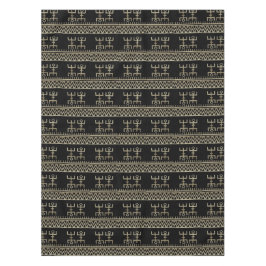 Afrikaanse stammendans tafelkleed