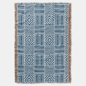 afrikaanse stammengrenzen deken (Voorkant Verticaal)