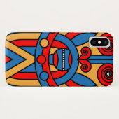 afrikaanse stammenoorlog Case-Mate iPhone case (Achterkant (horizontaal))