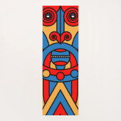 afrikaanse stammenoorlog yogamat (Achterkant)