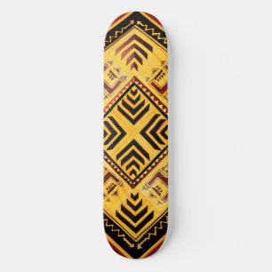 Afrikaanse stammenskateboard skateboard