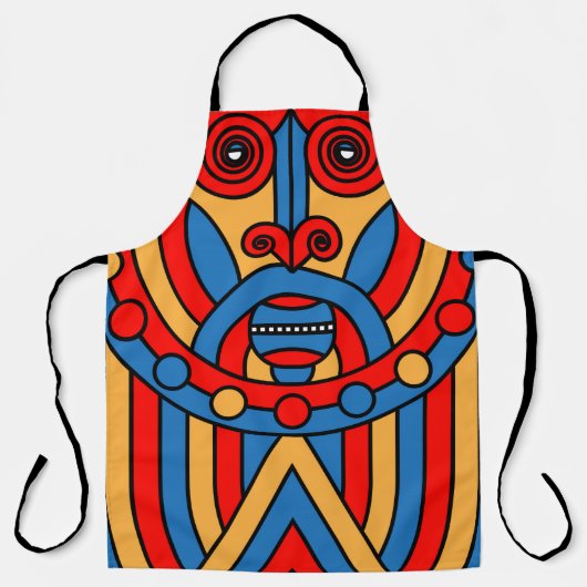 Afrikaanse stammenstam schort (Voorkant)