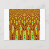 Afrikaanse stammotif briefkaart (Voorkant)