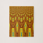 Afrikaanse stammotif legpuzzel (Verticaal)