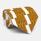 Afrikaanse stammotif stropdas (Opgerold)